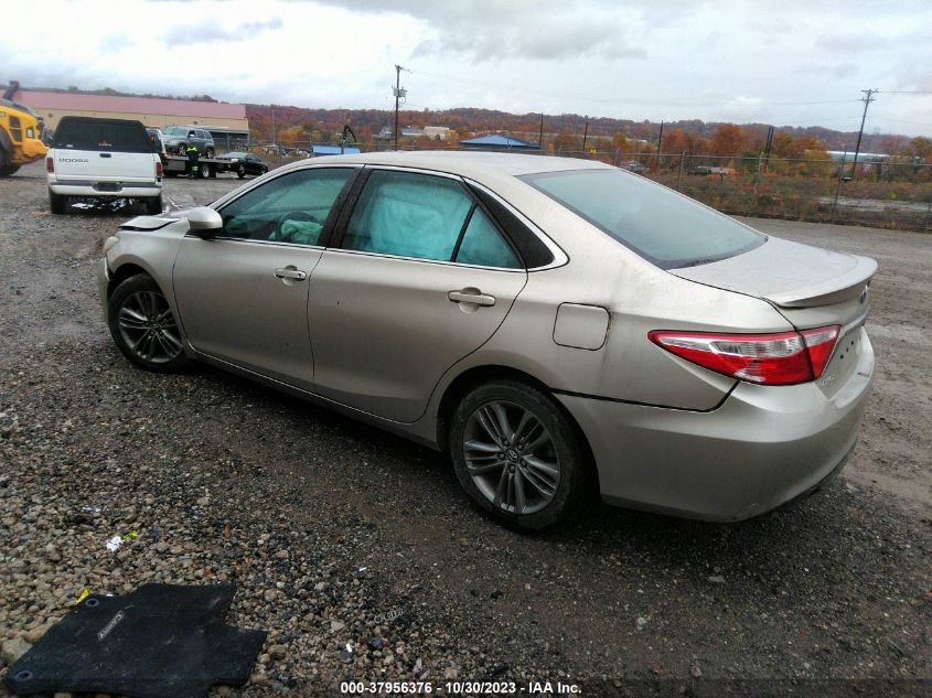 2016 Toyota Camry Se VIN: 4T1BF1FK5GU613395 Lot: 37956376