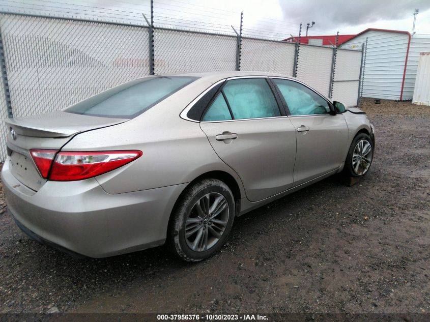 2016 Toyota Camry Se VIN: 4T1BF1FK5GU613395 Lot: 37956376