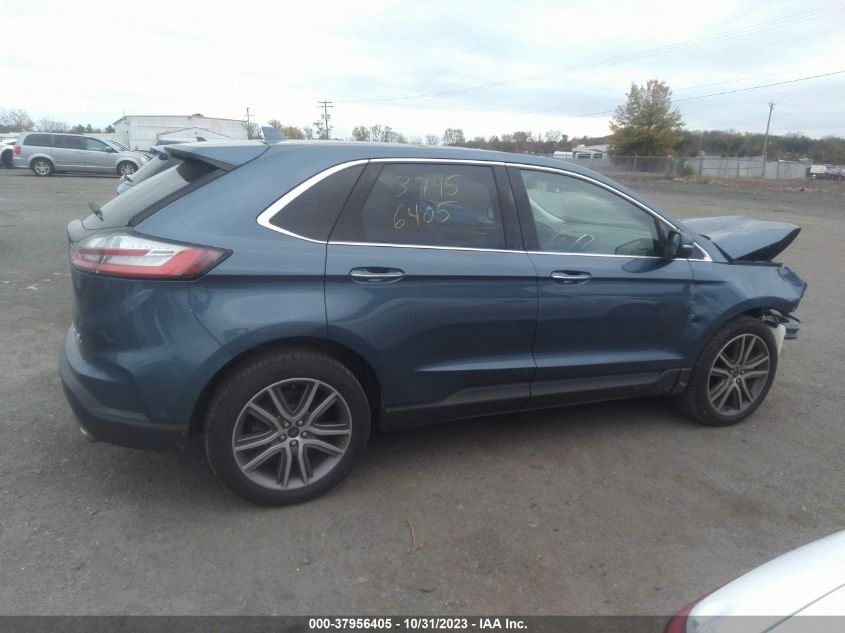 2019 Ford Edge Titanium VIN: 2FMPK4K93KBC44461 Lot: 37956405