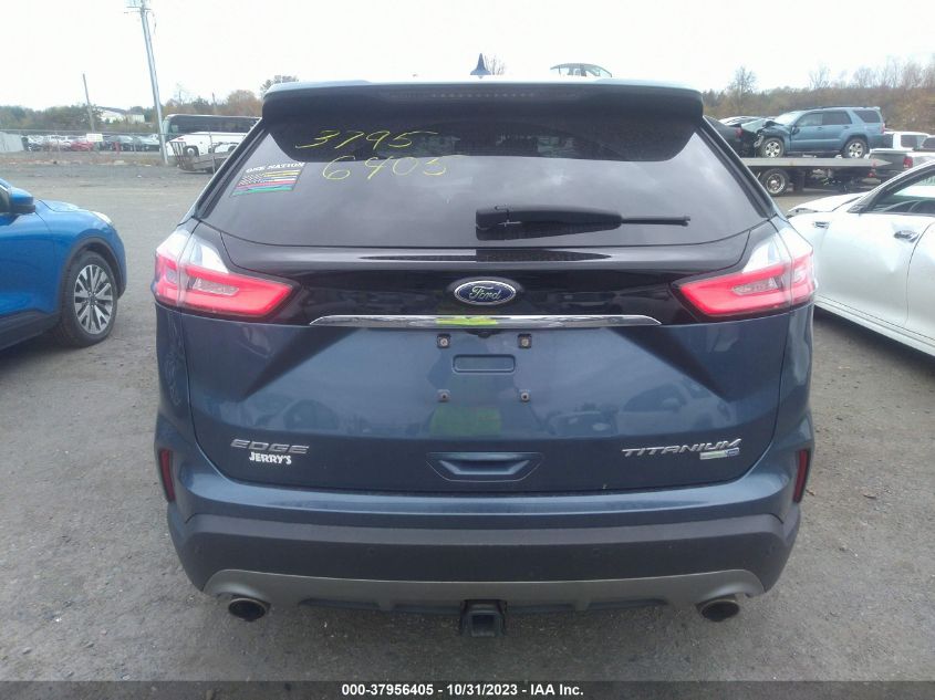 2019 Ford Edge Titanium VIN: 2FMPK4K93KBC44461 Lot: 37956405