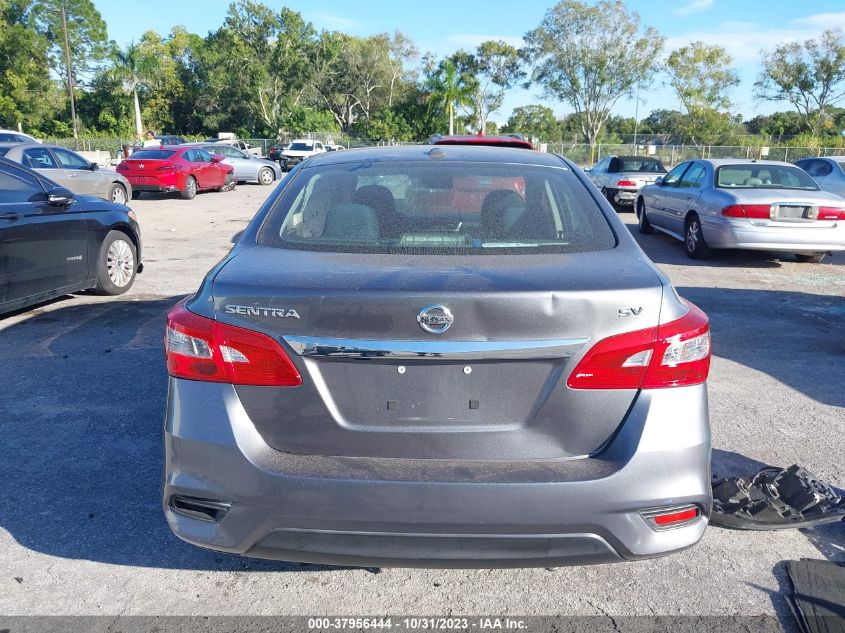 2019 Nissan Sentra Sv VIN: 3N1AB7AP0KY349562 Lot: 37956444