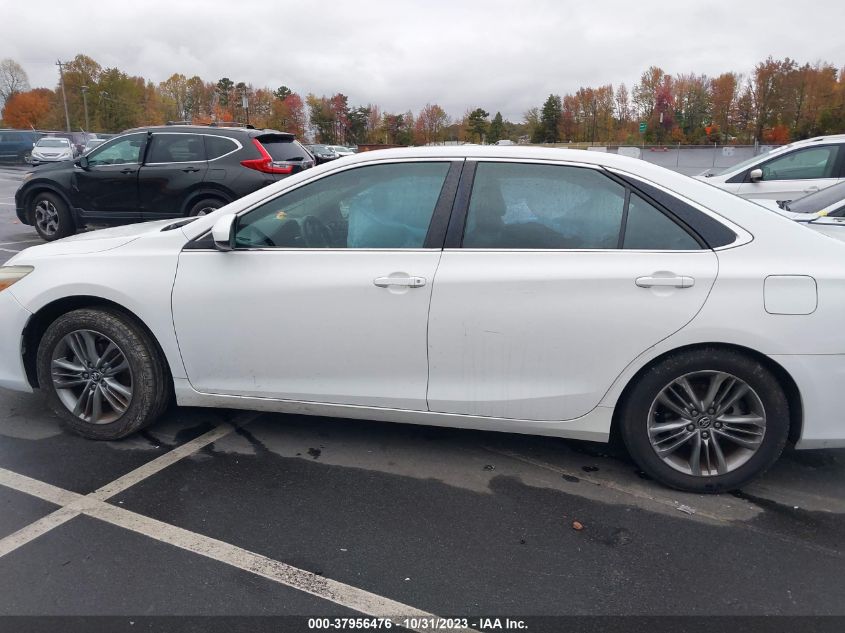 2016 Toyota Camry Se VIN: 4T1BF1FK2GU140359 Lot: 37956476