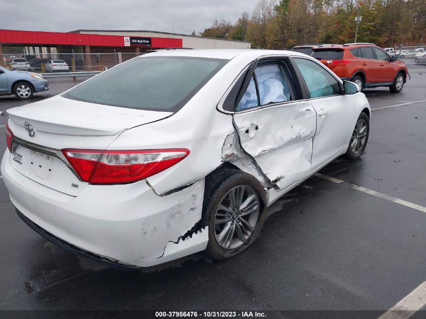 2016 Toyota Camry Se VIN: 4T1BF1FK2GU140359 Lot: 37956476