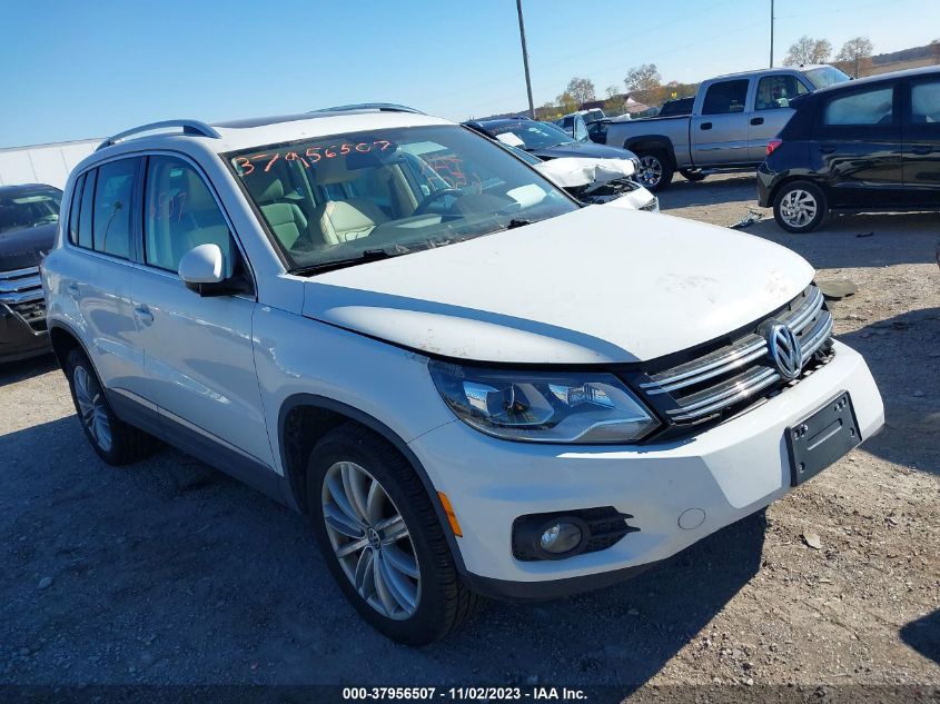 2016 Volkswagen Tiguan Se VIN: WVGBV7AXXGW581878 Lot: 37956507