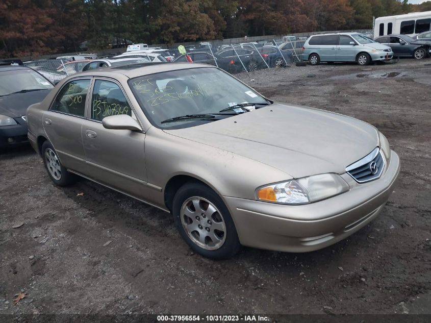 2000 Mazda 626 Es/Lx VIN: 1YVGF22C4Y5163257 Lot: 37956554