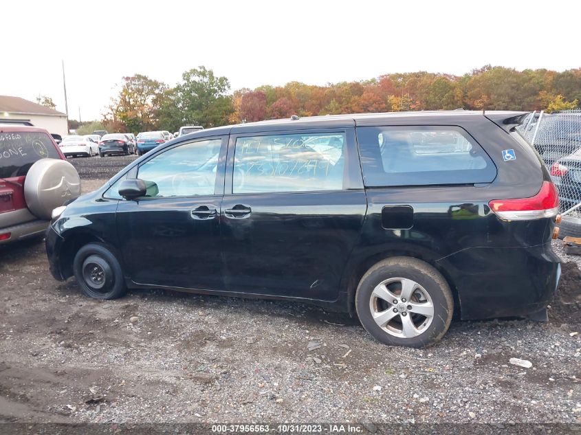 2014 Toyota Sienna L V6 7 Passenger VIN: 1LNFM87A76Y616845 Lot: 37956563