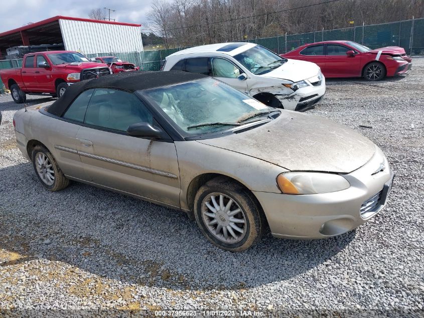 2004 Chrysler Sebring Limited VIN: 1C3EL65R84N398062 Lot: 37956623