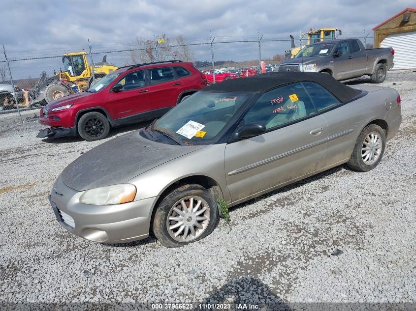 2004 Chrysler Sebring Limited VIN: 1C3EL65R84N398062 Lot: 37956623