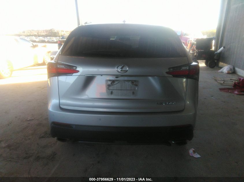 2017 Lexus Nx 200T Nx Turbo VIN: JTJYARBZ8H2057740 Lot: 37956629