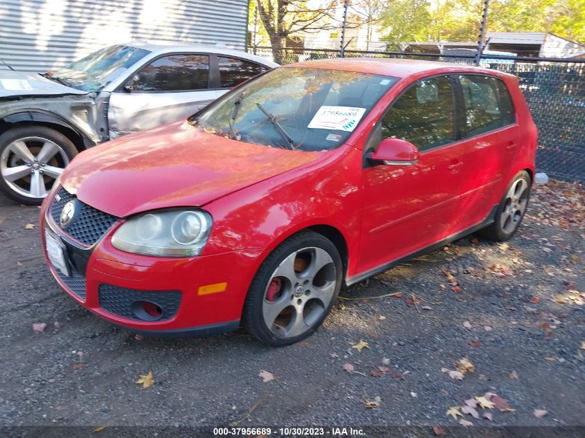 2008 Volkswagen Gti 4-Door (M6) (Eop Cw VIN: WVWGV71K68W304368 Lot: 37956689