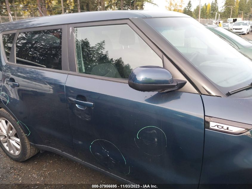 2018 Kia Soul + VIN: KNDJP3A50J7549797 Lot: 37956695