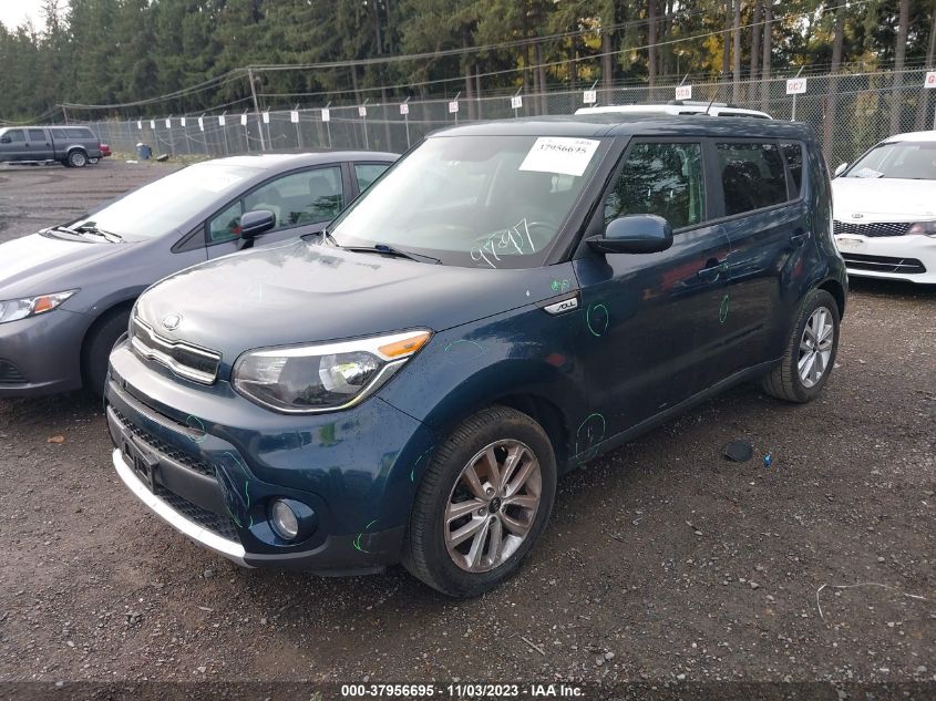 2018 Kia Soul + VIN: KNDJP3A50J7549797 Lot: 37956695