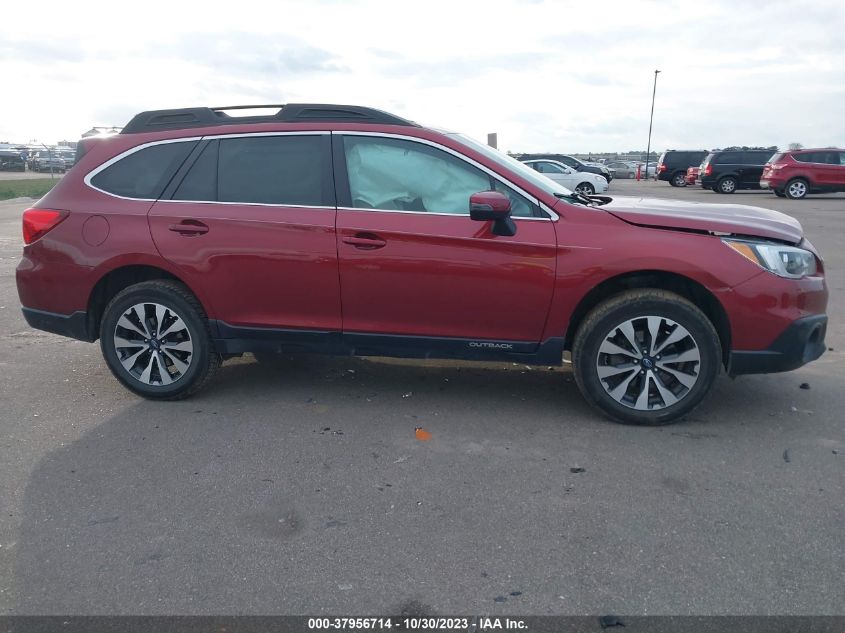 2017 Subaru Outback 2.5I Limited VIN: 4S4BSANC8H3249535 Lot: 37956714