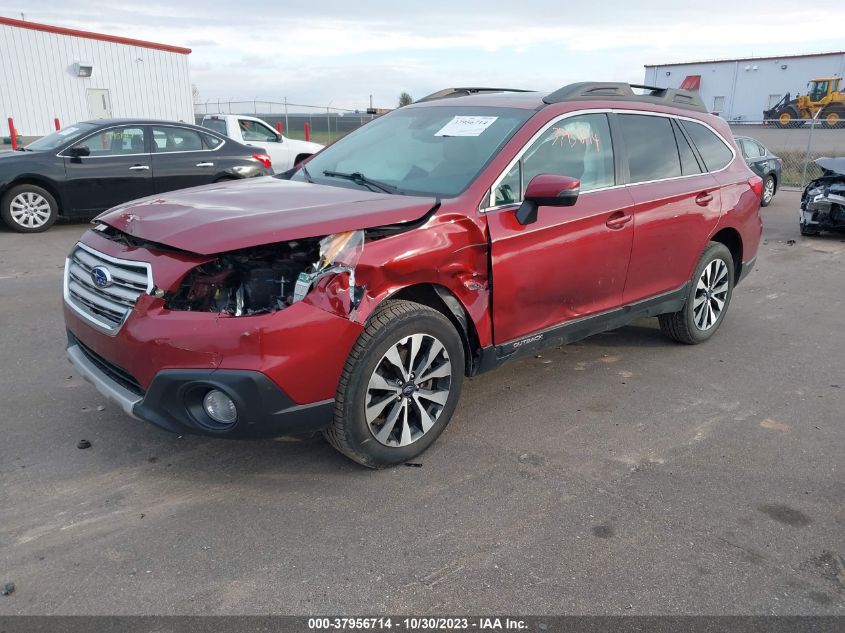 2017 Subaru Outback 2.5I Limited VIN: 4S4BSANC8H3249535 Lot: 37956714