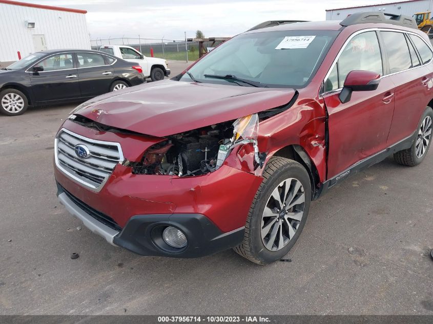 2017 Subaru Outback 2.5I Limited VIN: 4S4BSANC8H3249535 Lot: 37956714