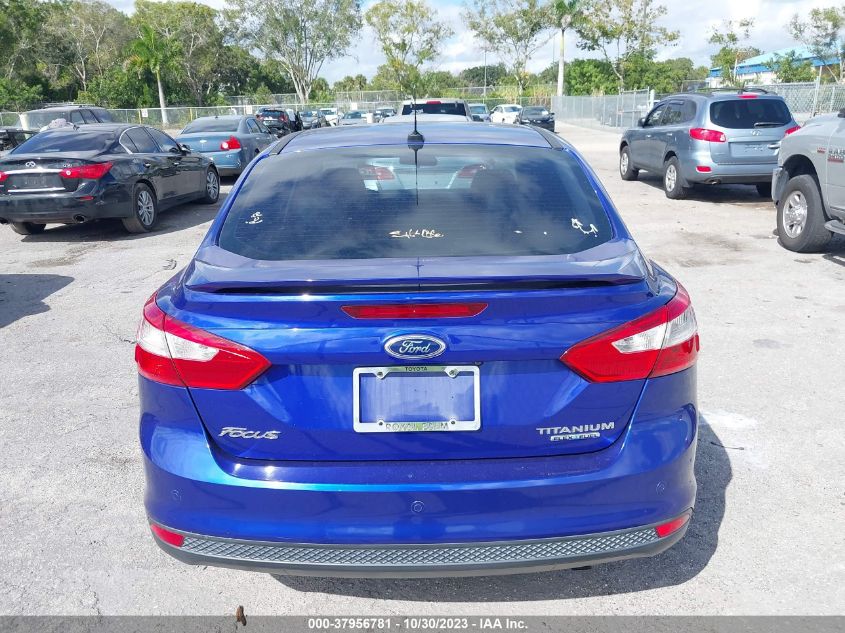 2014 Ford Focus Titanium VIN: 1FADP3J22EL402922 Lot: 37956781