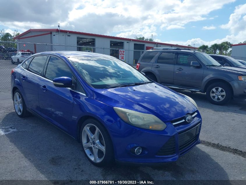 2014 Ford Focus Titanium VIN: 1FADP3J22EL402922 Lot: 37956781