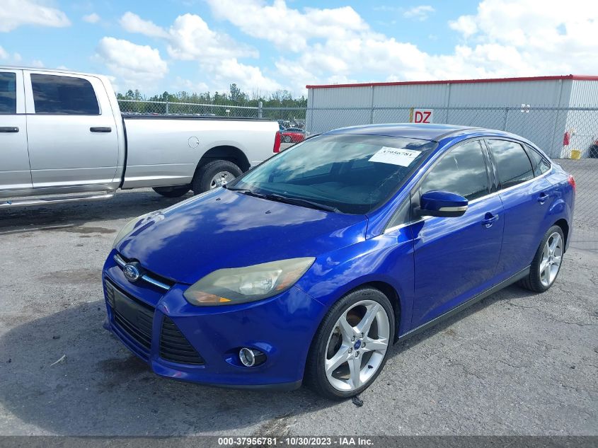 2014 Ford Focus Titanium VIN: 1FADP3J22EL402922 Lot: 37956781