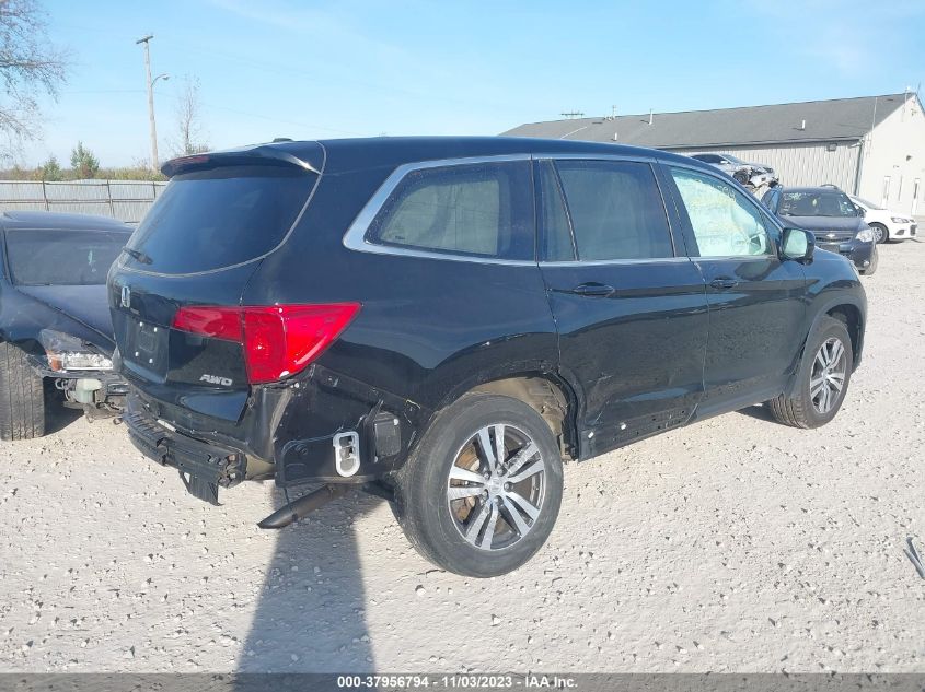 2018 Honda Pilot Ex VIN: 5FNYF6H32JB007392 Lot: 37956794