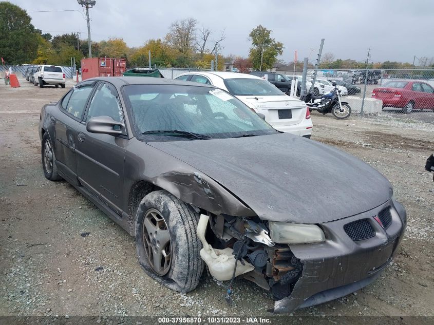 2001 Pontiac Grand Prix Gt VIN: 1G2WP52K81F194863 Lot: 37956870