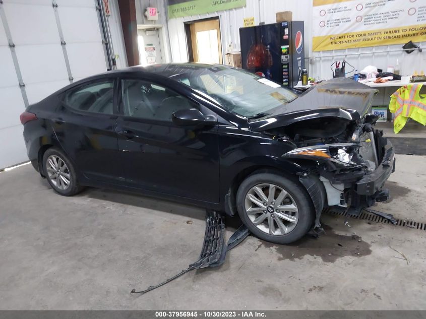 2014 Hyundai Elantra Se (Ulsan Plant) VIN: KMHDH4AE5EU172550 Lot: 37956945