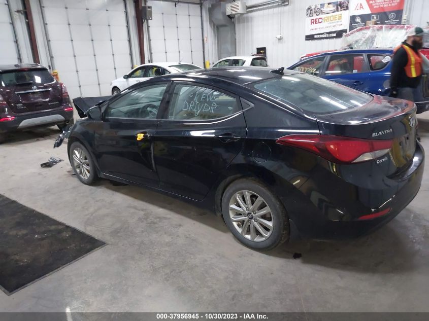 2014 Hyundai Elantra Se (Ulsan Plant) VIN: KMHDH4AE5EU172550 Lot: 37956945