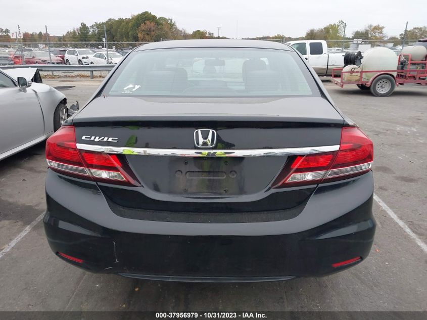 2013 Honda Civic Lx VIN: 2HGFB2F5XDH591704 Lot: 37956979