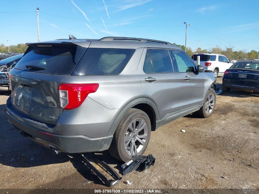 2021 Ford Explorer Xlt VIN: 1FMSK8DH8MGC05348 Lot: 37957039