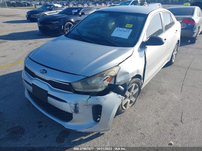 2018 Kia Rio S VIN: 3KPA24AB3JE053838 Lot: 37957077