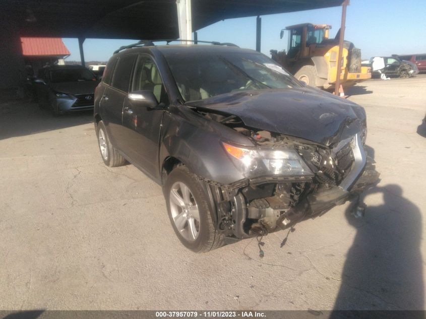 2010 Acura Mdx Technology Pkg VIN: 2HNYD2H63AH524715 Lot: 37957079