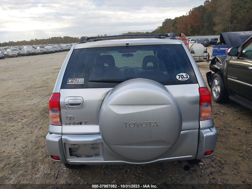 2003 Toyota Rav4 Base (A4) VIN: JTEGH20V430116610 Lot: 37957082