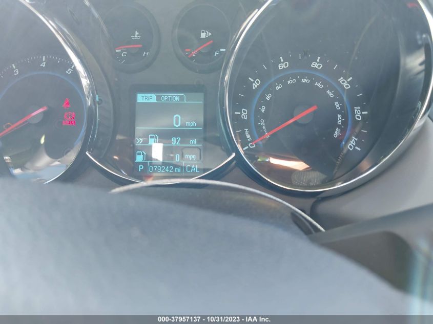 2015 Chevrolet Cruze Lt VIN: 1G1PC5SB8F7120560 Lot: 37957137