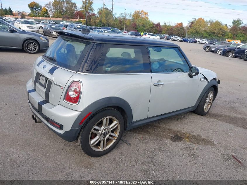 2012 Mini Cooper Hardtop S VIN: WMWSV3C50CTY16905 Lot: 37957141