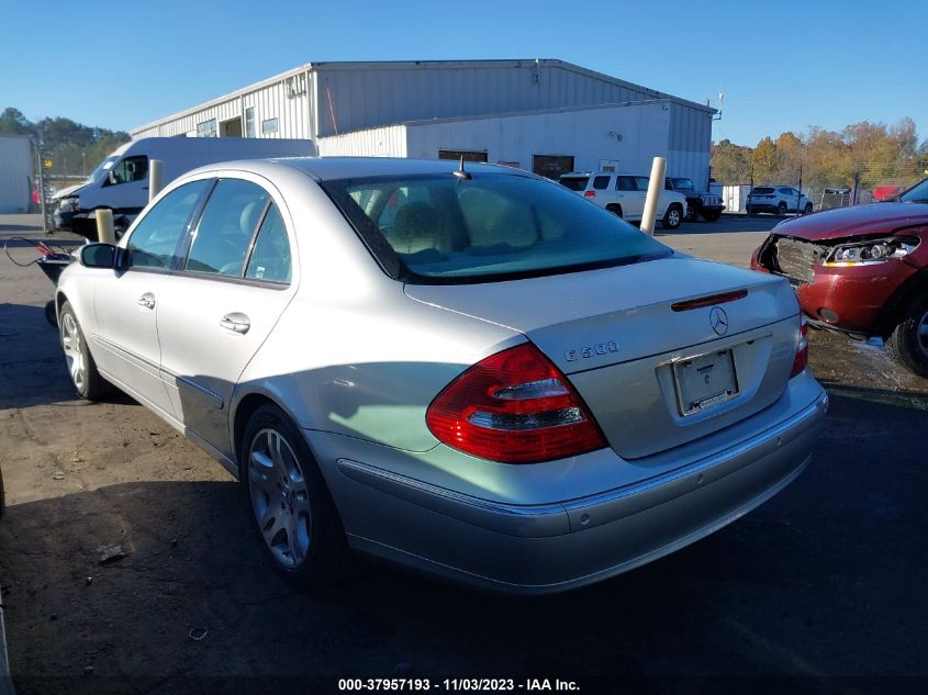 2003 Mercedes-Benz E-Class 5.0L VIN: WDBUF70J03A385607 Lot: 37957193