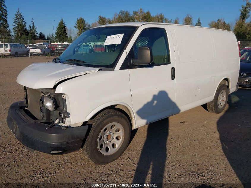 2012 Chevrolet Express 1500 Work Van VIN: 1GCSGAFX5C1188642 Lot: 37957211