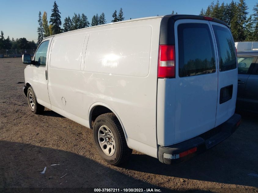 2012 Chevrolet Express 1500 Work Van VIN: 1GCSGAFX5C1188642 Lot: 37957211