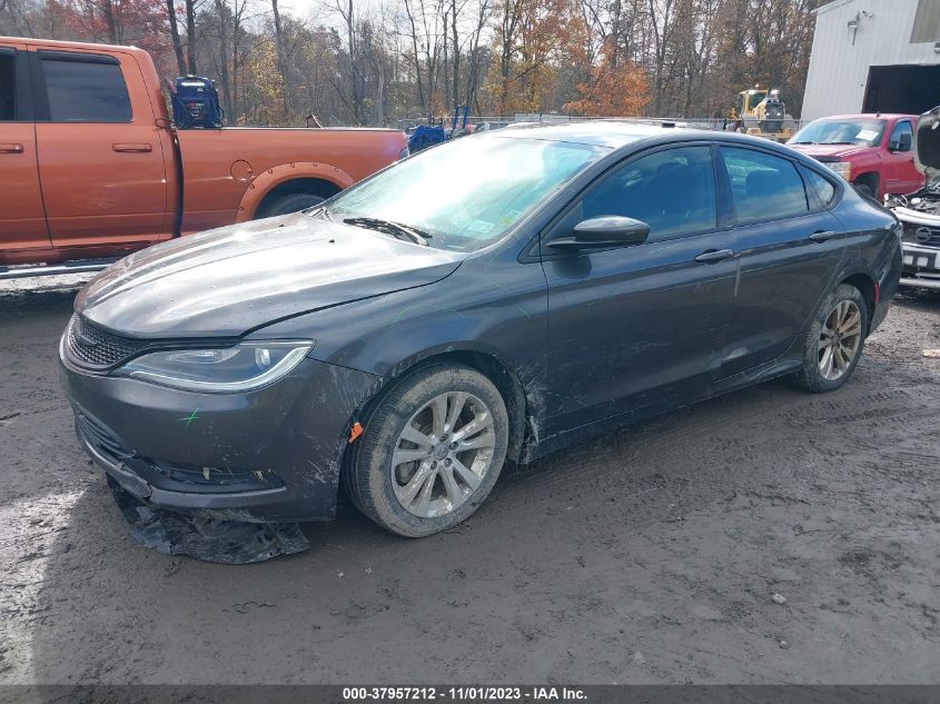 2015 Chrysler 200 Limited VIN: 1C3CCCAB6FN664373 Lot: 37957212