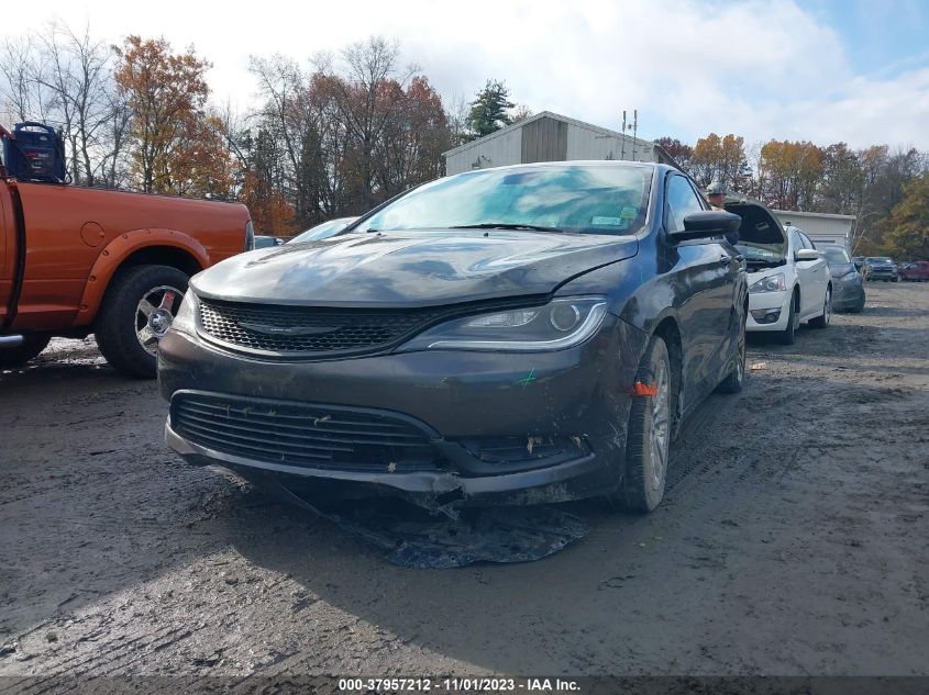 2015 Chrysler 200 Limited VIN: 1C3CCCAB6FN664373 Lot: 37957212