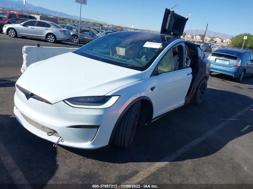 2023 Tesla Model X Dual Motor All-Wheel VIN: 7SAXCBE56PF366310 Lot: 37957217