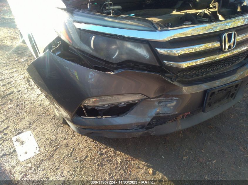 2016 Honda Pilot Lx VIN: 5FNYF6H14GB082294 Lot: 37957224