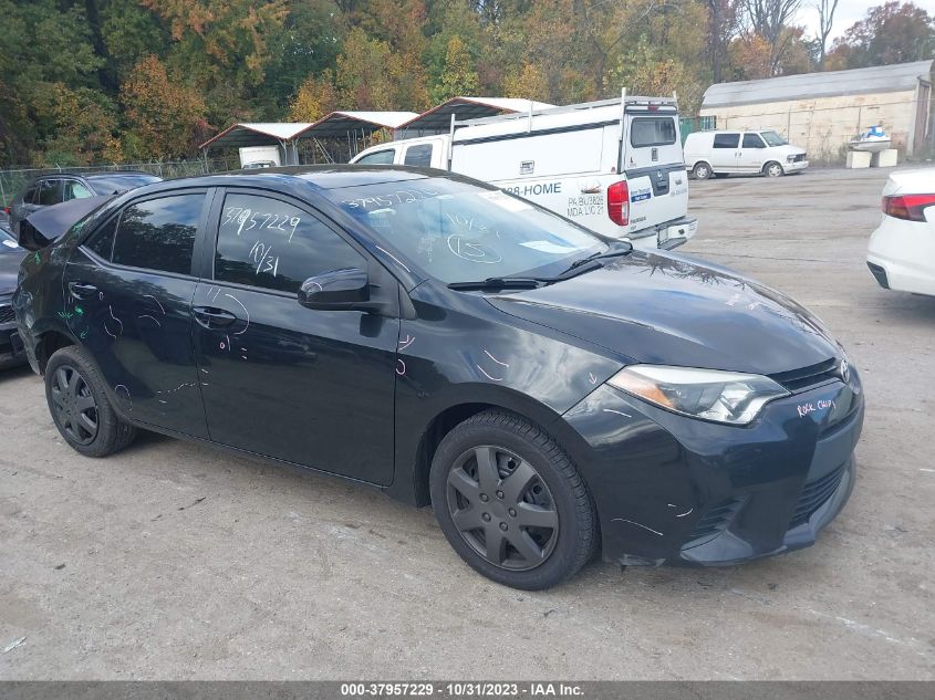 2014 Toyota Corolla Le VIN: 5YFBURHE0EP135185 Lot: 37957229