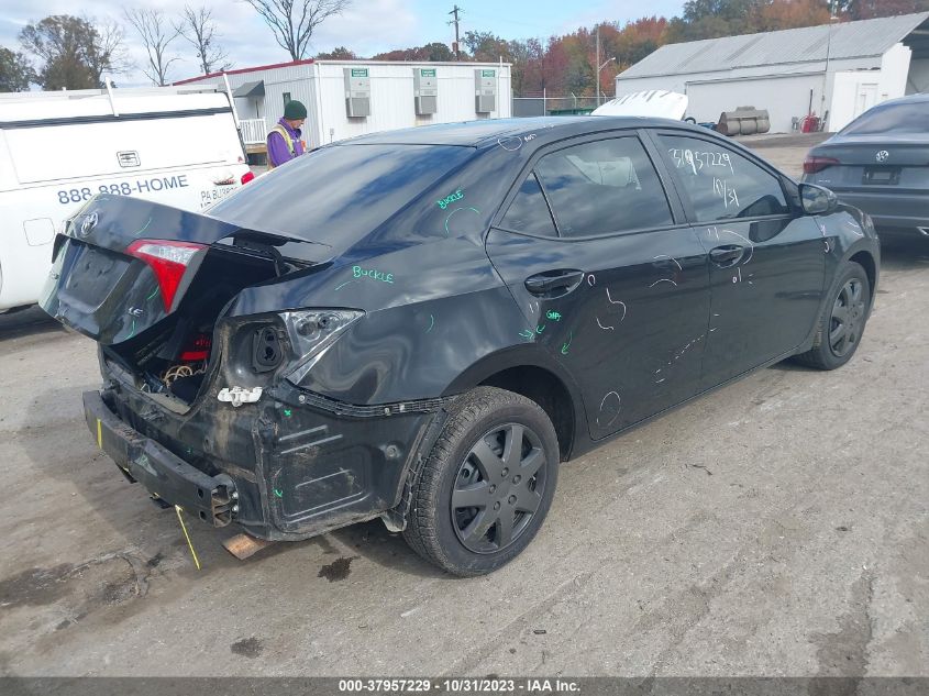 2014 Toyota Corolla Le VIN: 5YFBURHE0EP135185 Lot: 37957229