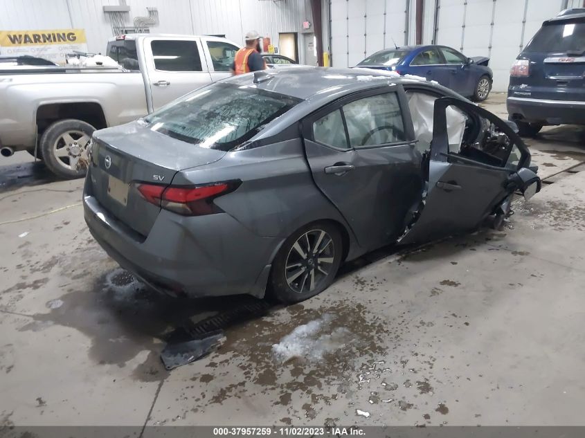 2021 Nissan Versa Sv Xtronic Cvt VIN: 3N1CN8EV4ML923000 Lot: 37957259