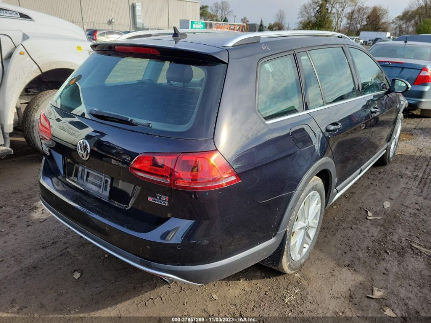 2017 Volkswagen Golf Alltrack S/Se/Sel VIN: 3VWH17AU1HM540845 Lot: 37957269