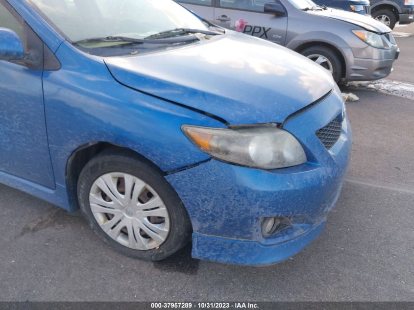 2009 Toyota Corolla S VIN: 1NXBU40EX9Z004915 Lot: 37957289