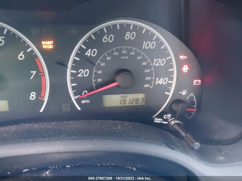 2009 Toyota Corolla S VIN: 1NXBU40EX9Z004915 Lot: 37957289