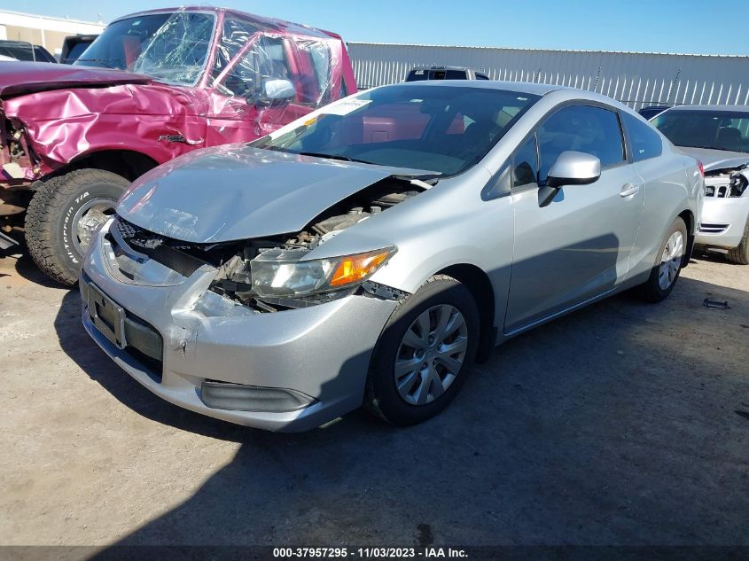 2012 Honda Civic Lx VIN: 2HGFG3A50CH508634 Lot: 37957295