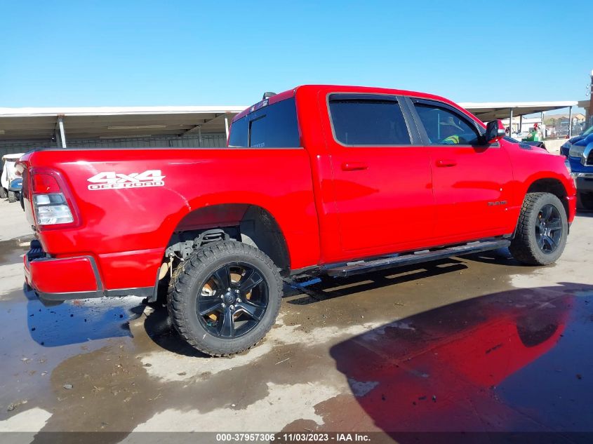 2020 Ram 1500 Lone Star 4X4 5'7" Box VIN: 1C6SRFFT8LN387379 Lot: 37957306