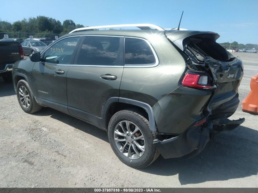 2019 Jeep Cherokee Latitude Plus VIN: 1C4PJMLX6KD156552 Lot: 37957318