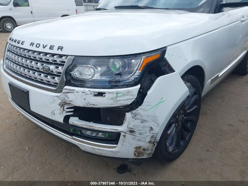 2014 Land Rover Range Rover Supercharged VIN: SALGS2EF9EA147008 Lot: 37957346